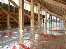 2階 小屋上断熱遮熱材