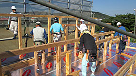 屋根母屋組