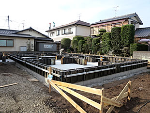 基礎立上り型枠