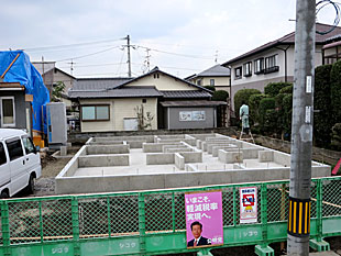 ベタ基礎完了