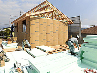 建方 小屋裏断熱、構造用面材