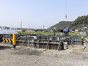 基礎 立ち上がり打設
