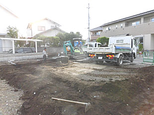 基礎 砕石地業