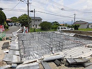 基礎 配筋検査
