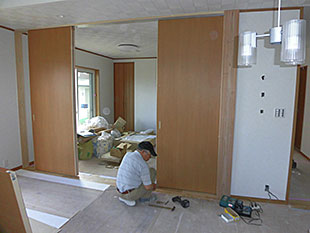 造作建具 建込