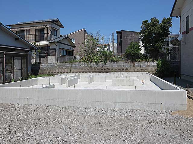 ベタ基礎完了