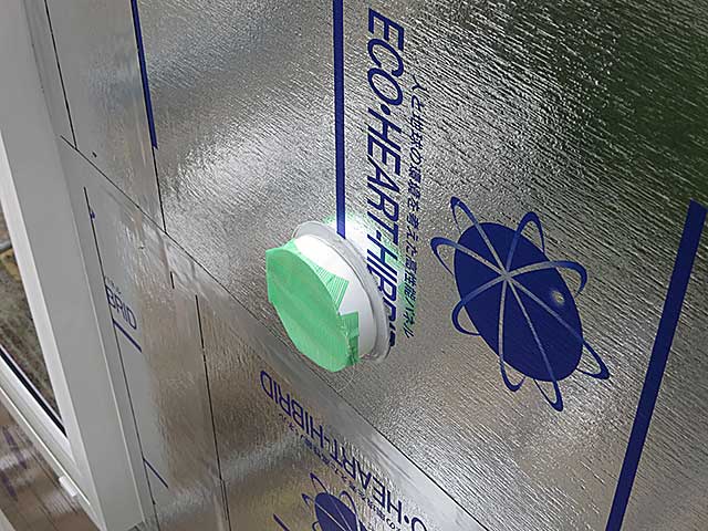 24時間換気自然給気口内部