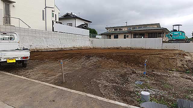 先行排土完了